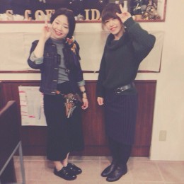 柄物コーディネート♪