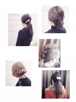 スタッフ ヘアアレンジ♡♩