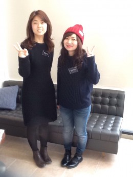 今日のファッションのテーマはニット