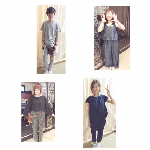 ワントーンコーデ◎