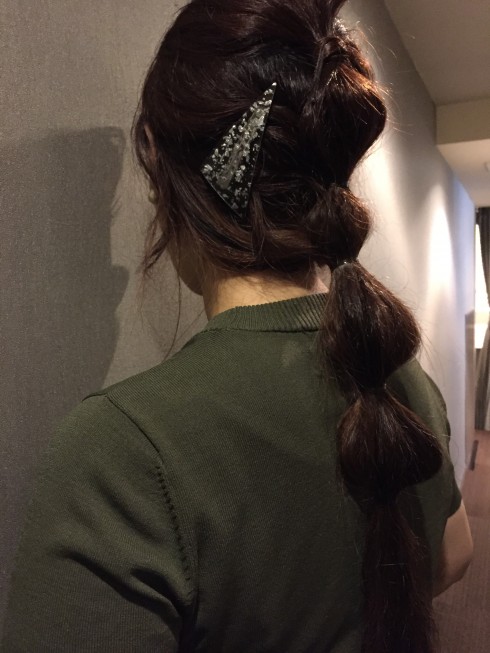 staffのヘアアレンジ