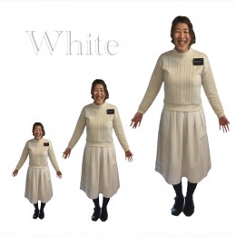 ホワイトコーディネート